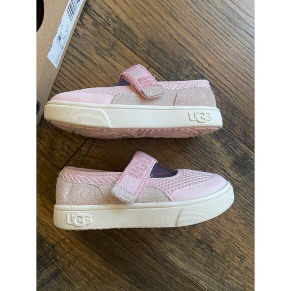 UGG T Rennon Skimmer Light Pink Toddler Mary-Jane Style Shoes (8T / EU25) - Picture 6 of 8